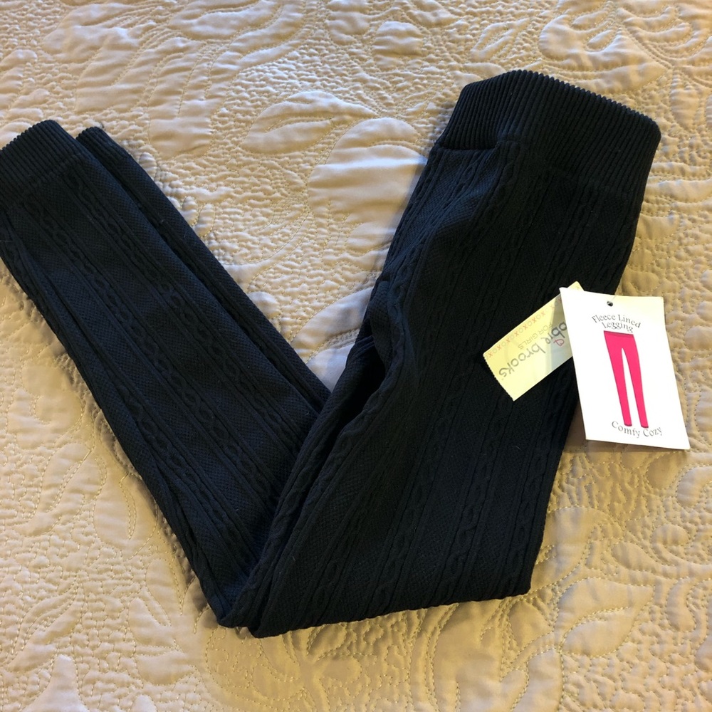 Girl’s Fleece Lined Leggings